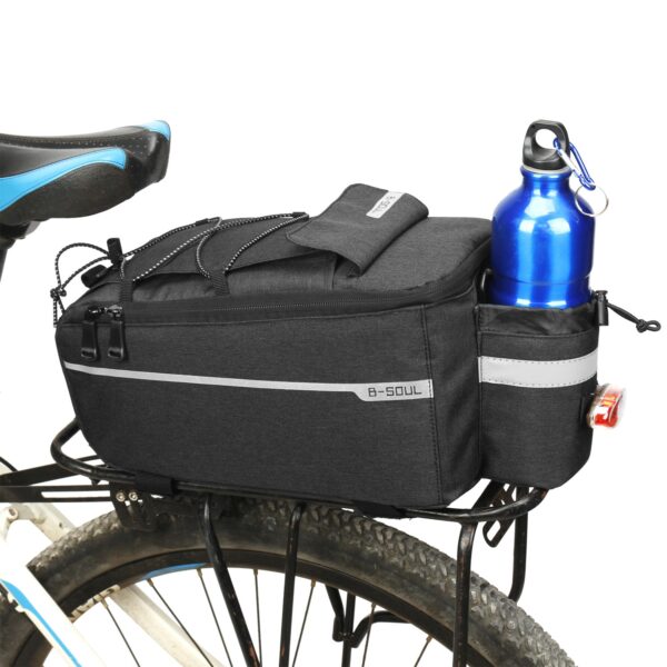 Bike Travel Bag 13L Waterproof Rear Seat Pannier Trunk Bag for Bicycle Carrier and Luggage