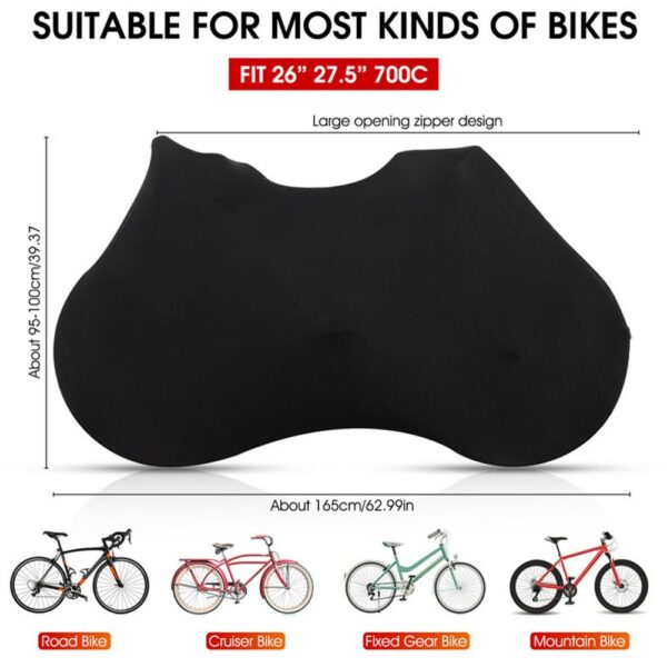 Bike Sock Cover MTB Bicycle Protection with Anti-Dust, Scratch-Proof, High Elasticity, and Convenient Storage - Image 7