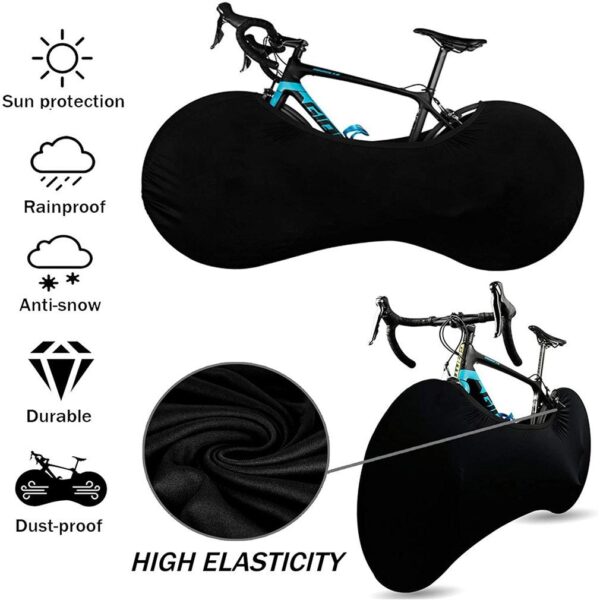 Bike Sock Cover Protection for Your MTB and Road Bicycle – Anti-dust, Scratch-proof, and Stylish Storage Solution - Image 5