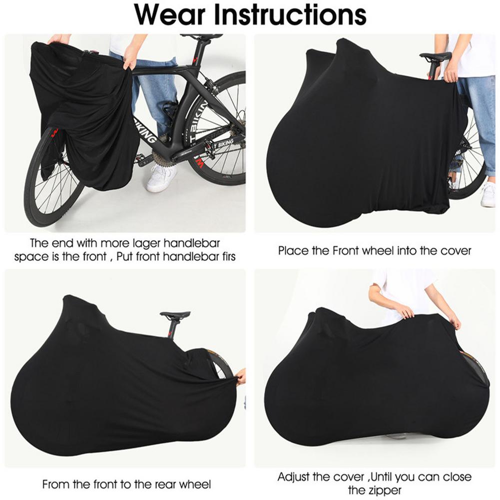 Bike Sock Cover MTB Bicycle Protection with Anti-Dust, Scratch-Proof, High Elasticity, and Convenient Storage