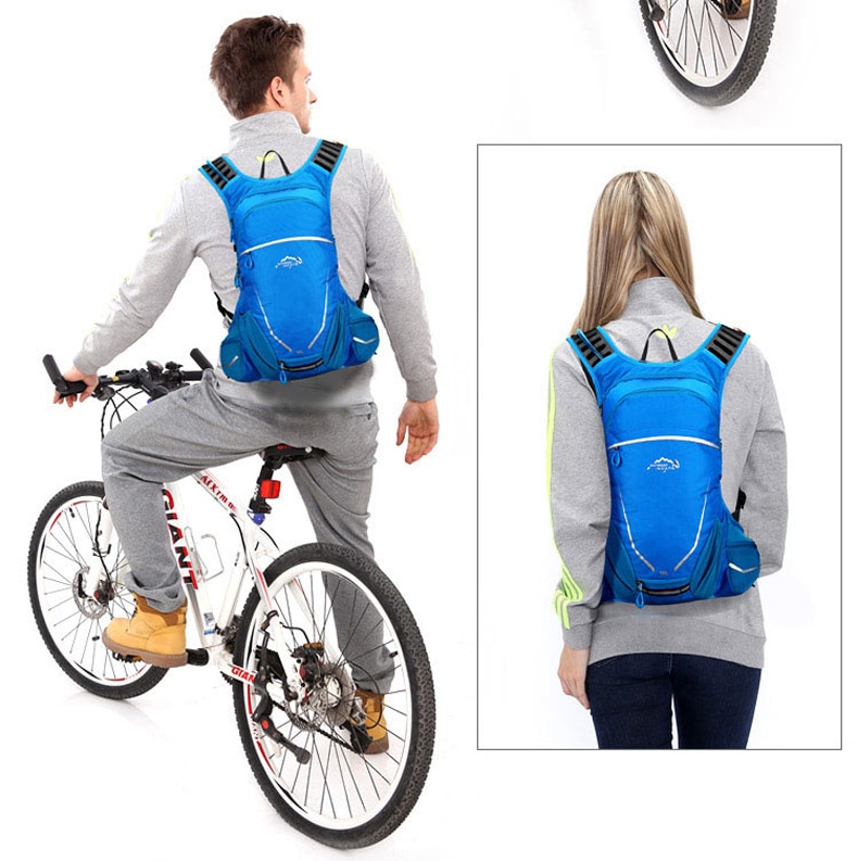 Bike Travel Bag 18L Hydration Pocket Backpack for Outdoor Sports, Cycling, Running, and Hiking