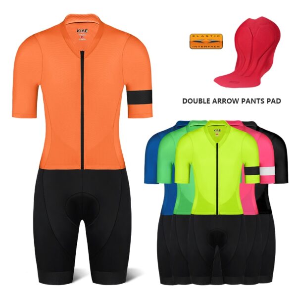 One Piece Cycling Suit Men's and Women's Triathlon Outdoor Jersey and Skinsuit for MTB and Ciclismo - Image 2