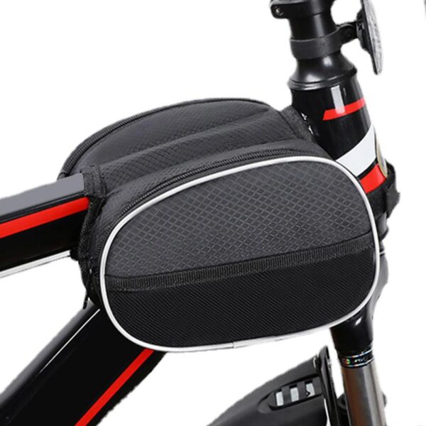 Bike Travel Bag Oxford Portable Bicycle Storage and Front Beam Pack for Cycling Enthusiasts - Image 3