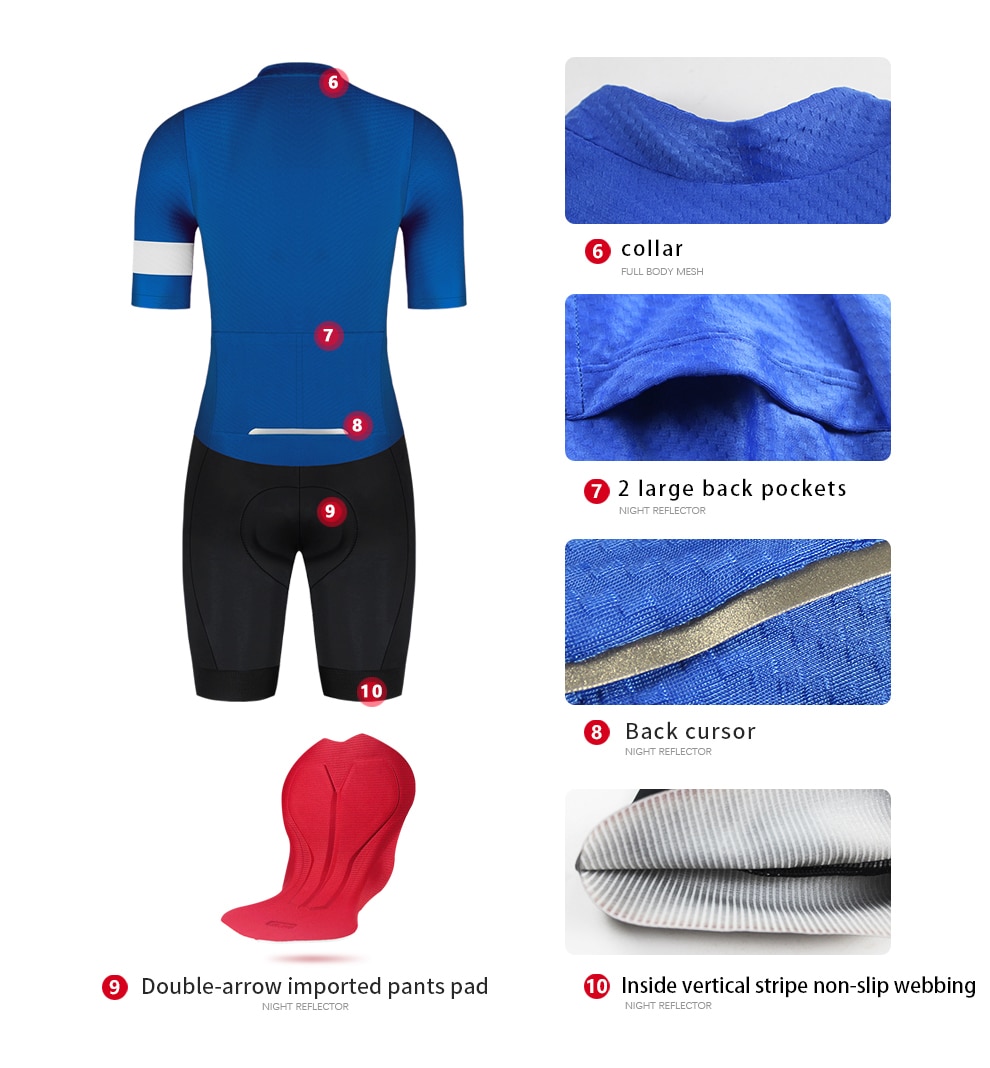 One Piece Cycling Suit: Men's and Women's Triathlon Outdoor Jersey and Skinsuit for MTB and Ciclismo