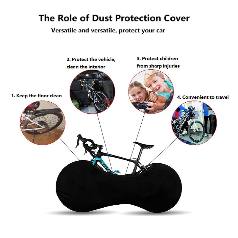 Bike Sock Cover Protection for Your MTB and Road Bicycle – Anti-dust, Scratch-proof, and Stylish Storage Solution