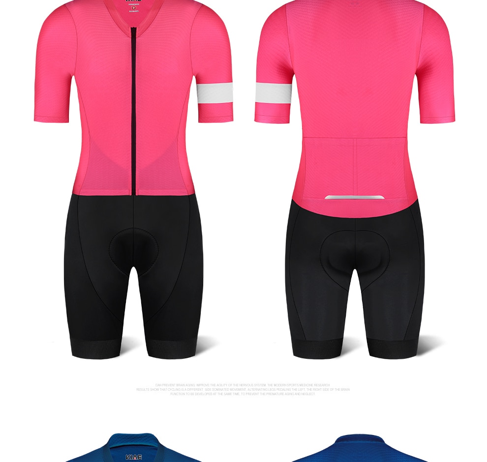 One Piece Cycling Suit: Men's and Women's Triathlon Outdoor Jersey and Skinsuit for MTB and Ciclismo