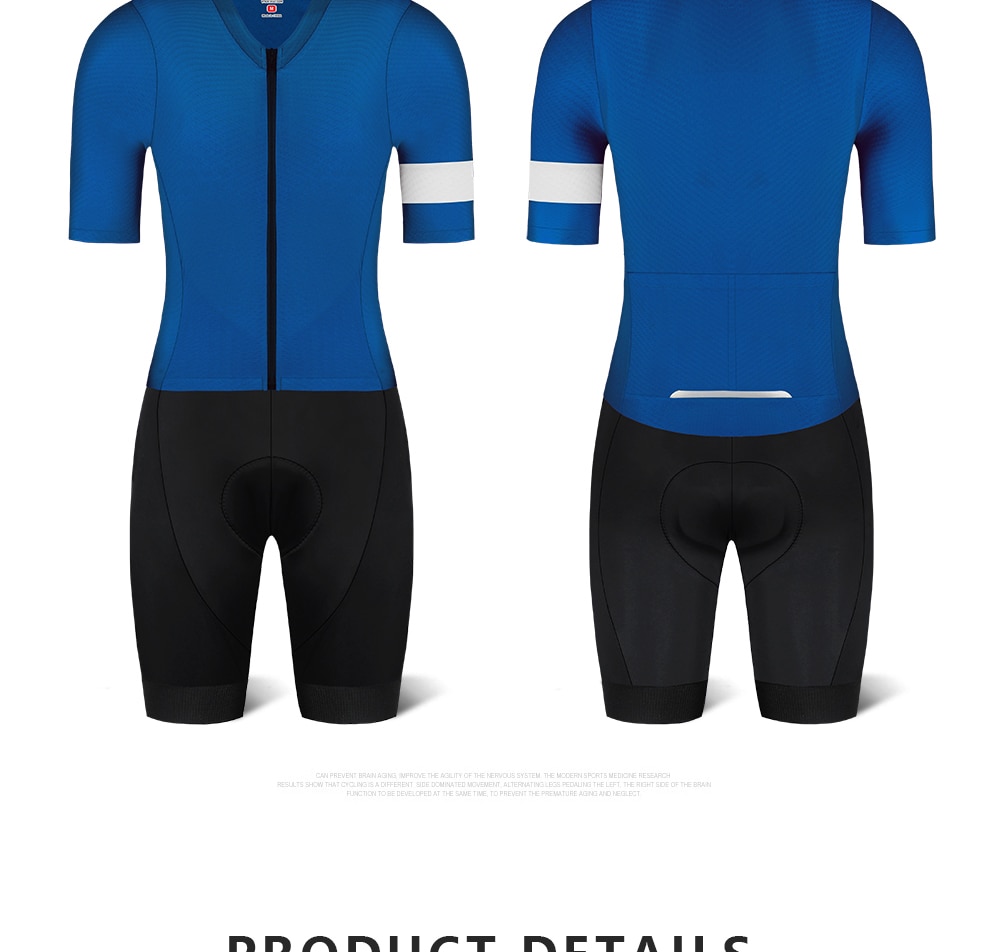 One Piece Cycling Suit: Men's and Women's Triathlon Outdoor Jersey and Skinsuit for MTB and Ciclismo