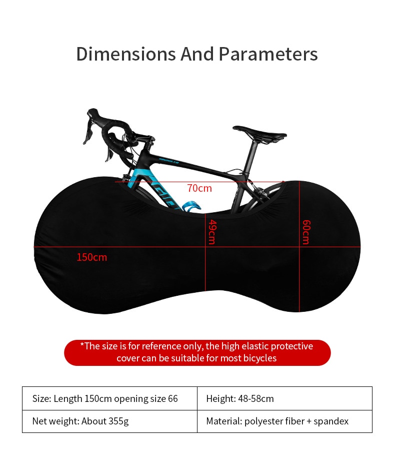 Bike Sock Cover Protection for Your MTB and Road Bicycle – Anti-dust, Scratch-proof, and Stylish Storage Solution