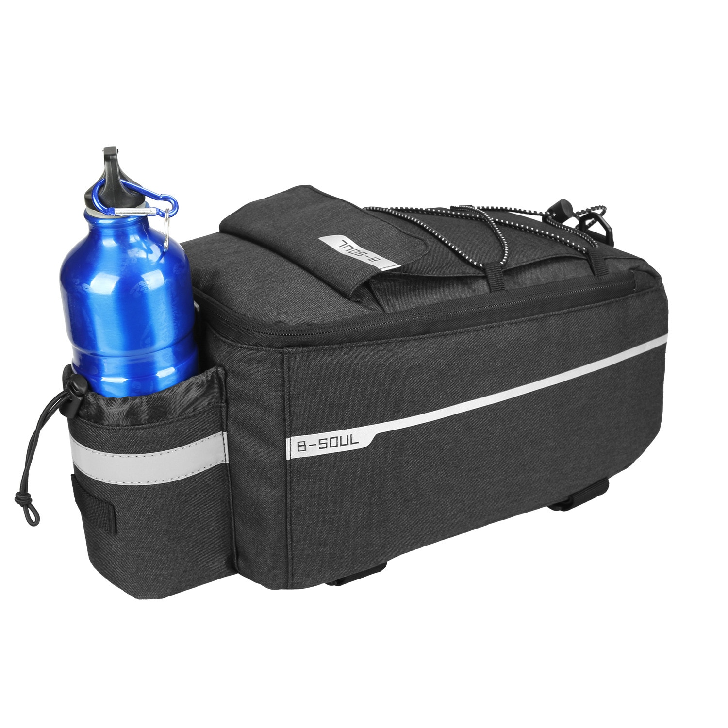 Bike Travel Bag 13L Waterproof Rear Seat Pannier Trunk Bag for Bicycle Carrier and Luggage